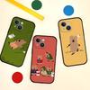 Cute Bear Black Phone Case That Fits For IPhone 17,16,15,11,13,14 Pro Max,Plus,X,Xr,Xs Max,13Mini