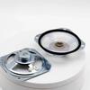 2Pcs 3 Inch 77mm Transparent Waterproof HIFI Speaker, 45 Ohm 4W Outdoor Loudspeaker Alarm Voice Broadcast Speaker