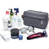 Customizable Men's Travel Toiletry Bag - Waterproof, Large Capacity, Portable Business Style