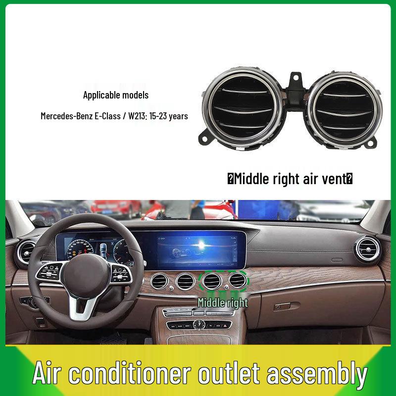 Mercedes-Benz E-Class W213 Dashboard Air Vent Grille Assembly