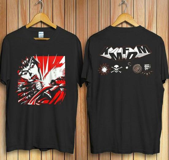 Vintage 90s KMFDM Band Hardcore Alternative Rock T-Shirt Gildan