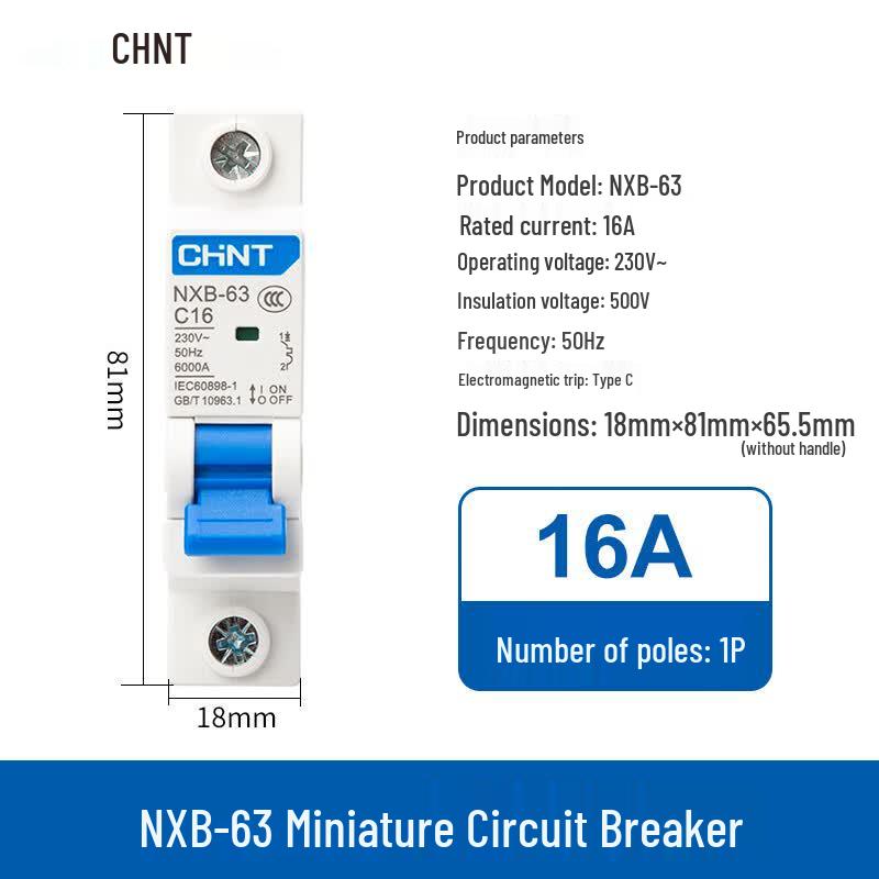 CHNT NXB Series Miniature Circuit Breaker (MCB)