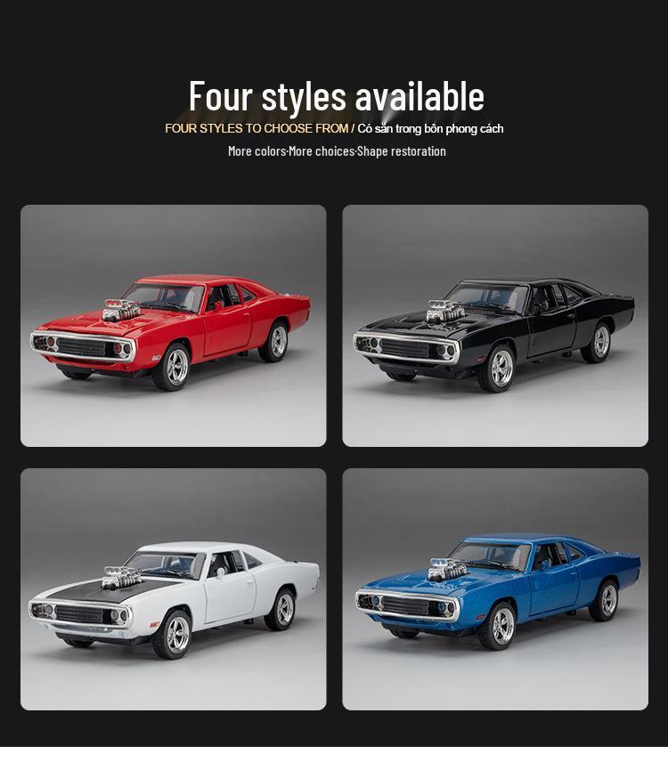 Boxed 1:32 Fast 7 Dodge Charger Model Car Toy