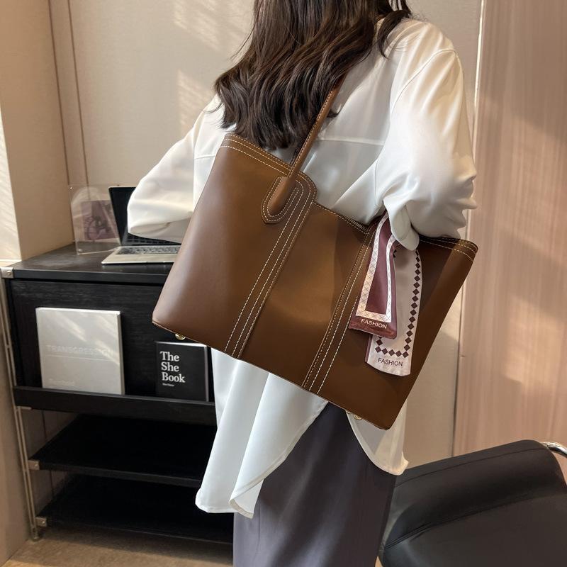 Geantă de mână pentru femei, capacitate mare, geantă tote pentru navetă, geantă de umăr casual, geantă versatilă de modă pentru sub braț