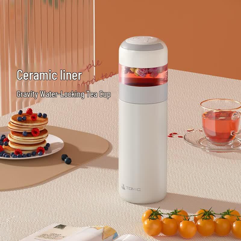 TOMIC Outdoor Ceramic Tea Infuser Bottle