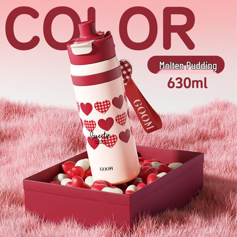 

Germo Light & Joy Dual-Drink Insulated Straw Bottle