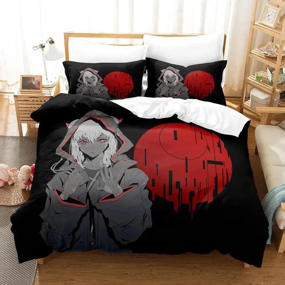 

Комплект постельного белья Cytus II, односпальная кровать, двуспальная кровать размера «king-size», комплект постельного белья для взрослых и детей, комплект простыней с 3D-принтом и рисунком аниме 70x133cm 2pcs