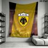 AEK Athens F.C Wall Hanging Printed Fabric Blanket Decorative Tapestries for Bedroom Living Room Home Decor