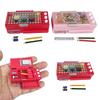 1 Set Simulated Scene Pencil Box Model Play House Lifelike Design Mini Stationery Box Dollhouse Pencil Case Pretend Toys