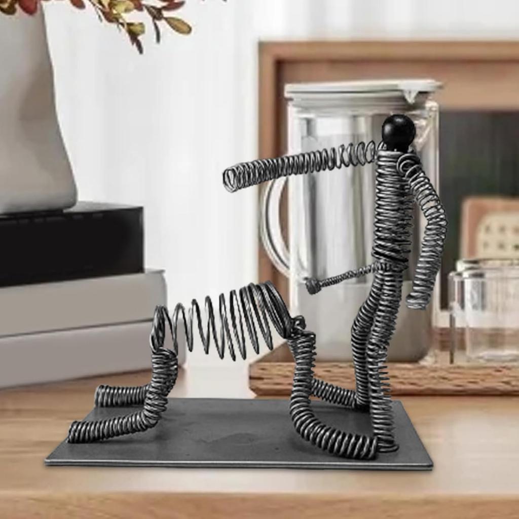 Desk Toys - Funny Spring Man, Hilarious | Amusing Desktop Decoration, Novelty Toy For Home Colleagues Adults Party