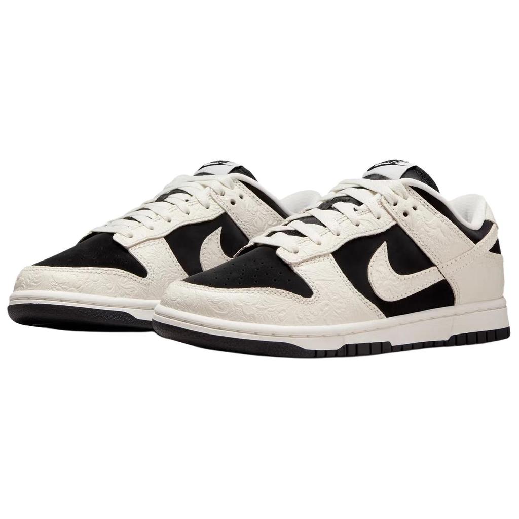 Nike Dunk Geprägtes Barock CNY Neujahrsedition Bequeme Passform Sneaker Herren Sneaker Schwarz Weiß IF3944-001