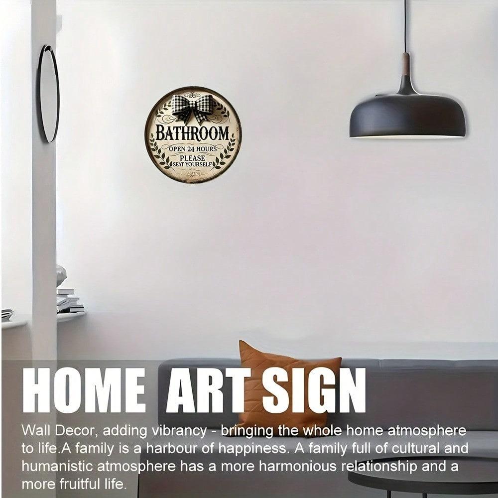 Funny Metal Tin Sign Vintage Wall Art Home Decor Gift Idea