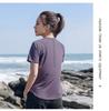 Women's Plus Size Yoga Clothing T-shirt Summer Weight Loss Quick Dry Jersey Gym Running Loose Short Sleeve Tops