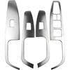 2016-2020 Compatible with Hyundai Elantra Silver Window Lift Switch Button Panel Cover Trim Interior Door Armrest Decoration