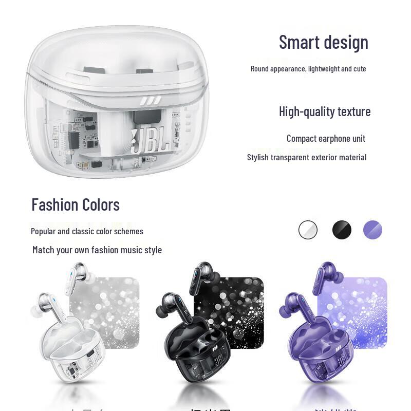 JBL TUNE BEAM 2 True Wireless Noise-Cancelling Earbuds