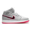 (GS) Air Jordan 1 Mid 'Wolf Grey Pink' Kids' 555112-060