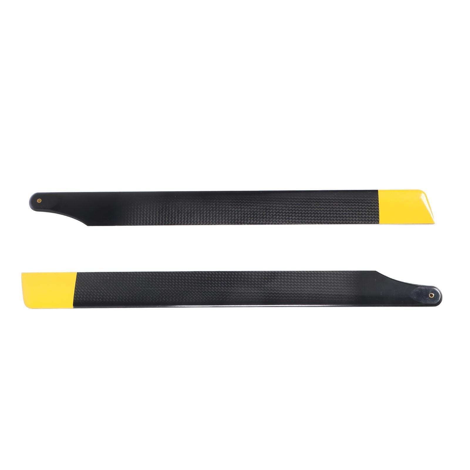 

2PCS RC Helicopter Main Rotor Blade Efficient Power Conversion Low Noise Precise Control for