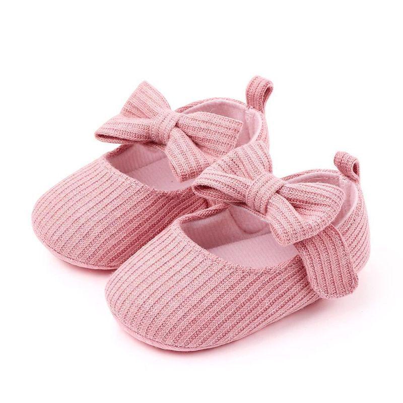 Baby Girl Soft Sole Prewalker Shoes for 0-12 Months - Spring & Autumn Anti-Drop Princess Shoes