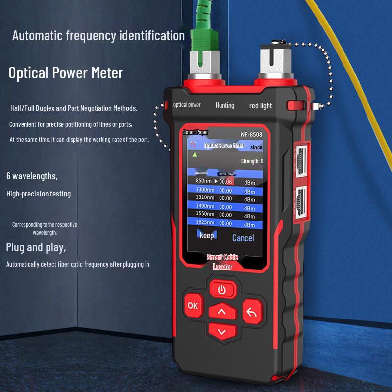 NF-8508 Multifunction Cable and Fiber Optic Tester (CN Version)