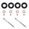 Kit de Vedações do Injetor Diesel 2.2 TDCi Ford Transit MK7 + Parafusos de Fixação do Injetor