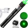 Powerful 303 Laser Pointer With Multiple Patterns For Outdoor Use In Black Aluminum Alloy