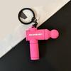 Keychain Pendant Multi-Color Design Lightweight Soft Silicone Mini Fascial Machine Shape Keychain Portable Decompression Toy Backpacks Fitness