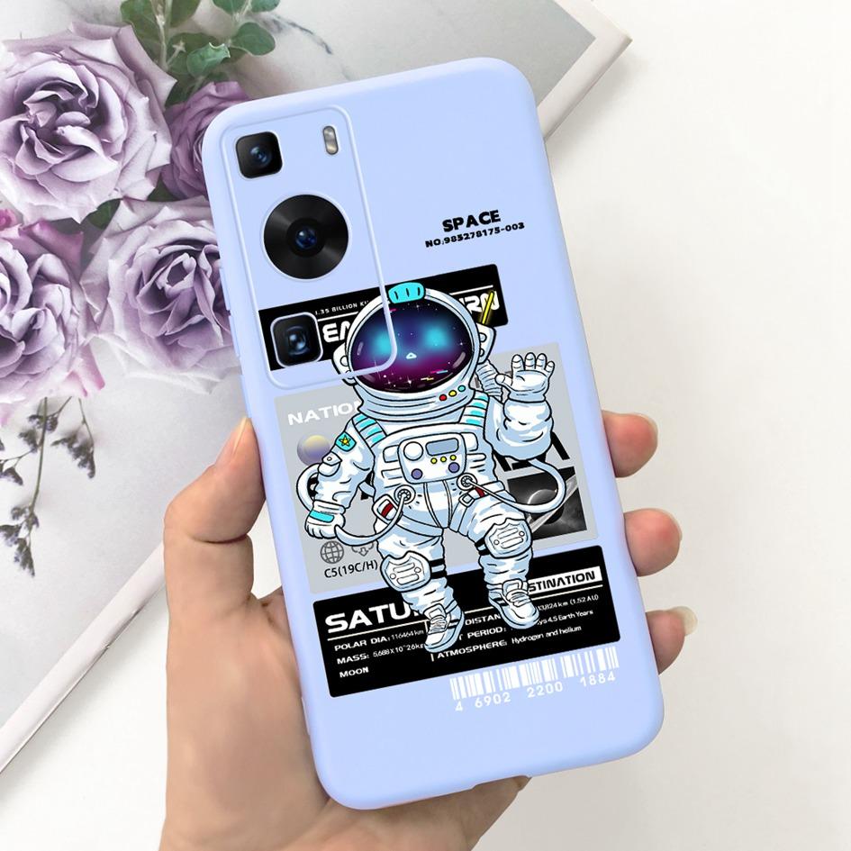 Für Huawei P60 Hülle Für Huawei P60 Pro Cover Mode Blume Weiches Silikon Handyhülle Für Huawei P60 Art Hülle P 60 P60Pro Fundas