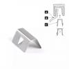 10PCS Glass Clip Wind Deflector Clips Stainless Steel Rain Eyebrow Clips for HEKO/SNED/G3