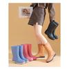 Women's Wear Resistant Waterproof Anti Slip Mid Tube Rain Shoes