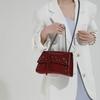 Rivet locomotive bag women's metal chain shoulder messenger bag