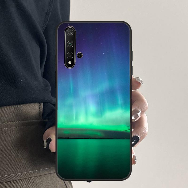 Northern Lights For Huawei Nova Y70 Y90 Y60 Y61 Y91 Y72 9 10 SE 12i 12s 11i 5T P60 Pro P20 P30 P40 Lite Case