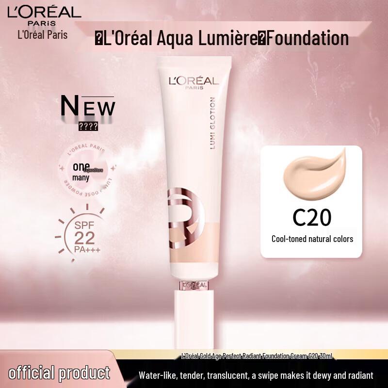 L Oréal Golden Age Soft Light Flawless Foundation