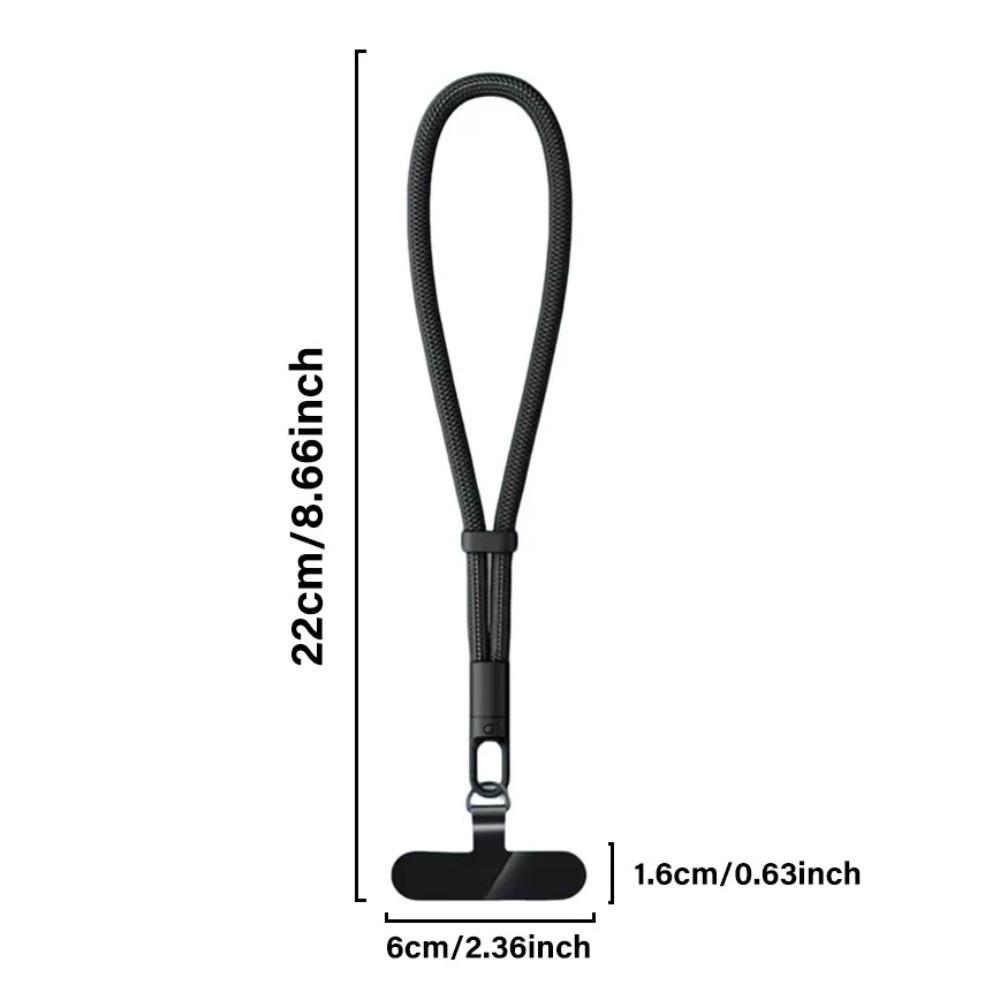 Anti-Drop Structure Phone Wrist Lanyard Self-Locking Phone Tether Strap for Keychains