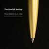 Brass Sandalwood Signature Pen Set - Solid Wood & Metal Business Gift
