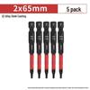 Hexagonal Anti-Slip S2 Alloy Steel Magnetic Screwdriver Bits for Electric Drills