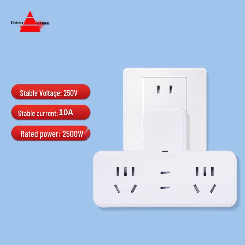 Cici National Standard Multi-Plug Socket Adapter CN plug (adapter included)