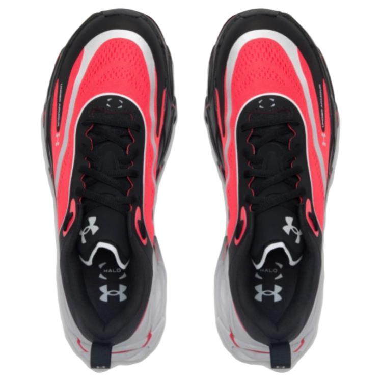 Under Armour Halo Racer Black Racer Red Women Sneakers Distant-Grey 6007641-003