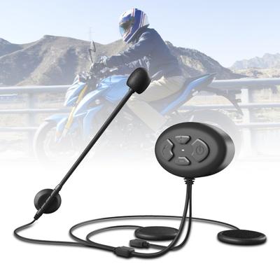 DK11 Bluetooth-kompatibel 5 Uppladdningsbart Vattentätt Motorcykelheadset Hjälmhörlur