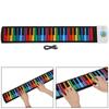 Rollup Piano Silicone 49 Keys Roll Up Piano Keyboards Hand Roll Piano Educational Gifts