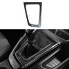 Carbonfaser Farbe Stahl Innere Schalthebelblende Abdeckung Zierleiste Passend für Ford Focus MK3 2012 2013 2014 MT