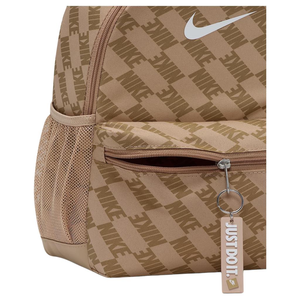 Nike Brasilia 11L Logo Polyester Mini Backpack Women Backpacks Beech HV6481-200