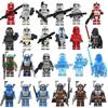 Star Movie Warrior Building Block Minifigures, Small Particle Assembly Doll Battle Toy, 24-Piece Set 