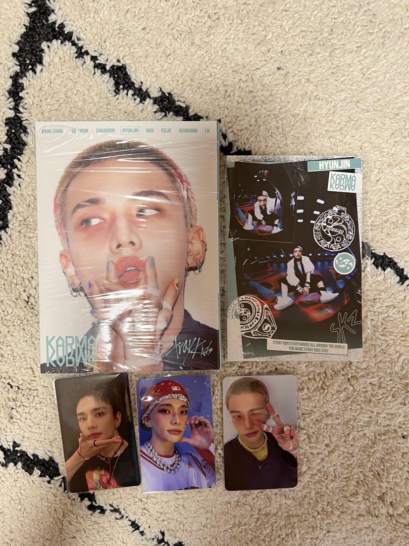 

[USED] Stray Kids KARMA Hyunjin accordion complete set