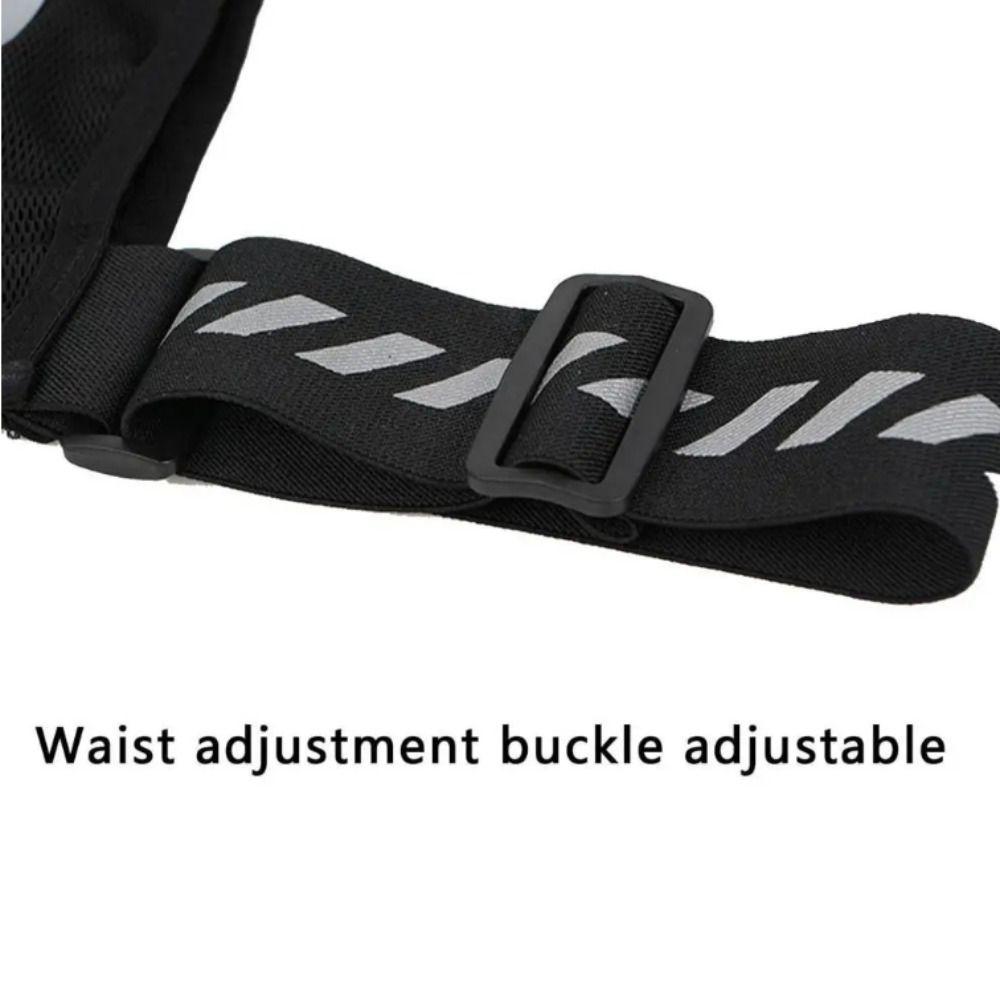 Universal Fit Reflective Running Backpack Mesh Breathable Sport Running Vest Sport Activities