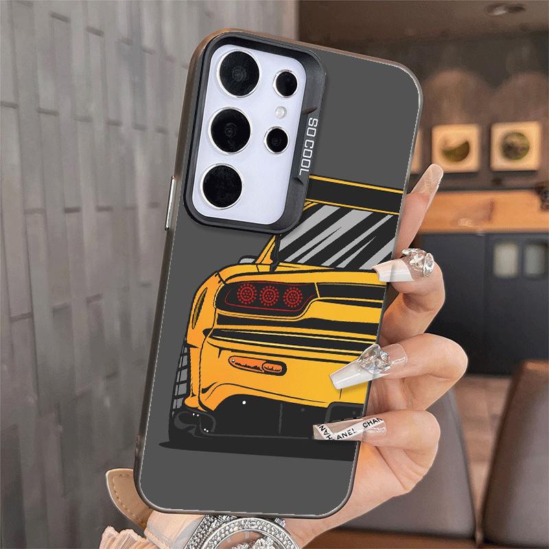 JDM Sportwagen Minimalistisches Design Weiche Handyhülle für Samsung A17 A16 A15 A14 A13 A57 A56 A55 A54 A53 A37 A36 A35 A34 A33 A26 A2