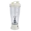 Electric Mixing Cup Simple 350ml Coffee Milk Shaking Bottle Automatic Shaker CupWhite