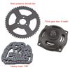 47cc 49cc Antriebssystem 25H ODER T8F Kette Mit Getriebe Und Hinterradritzel Pocket Bike Modifikationszubehör