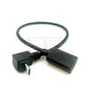 25CM USB Typ-c Buchse auf Micro USB Stecker OTG Anschluss Kabel Adapter Dropshipping