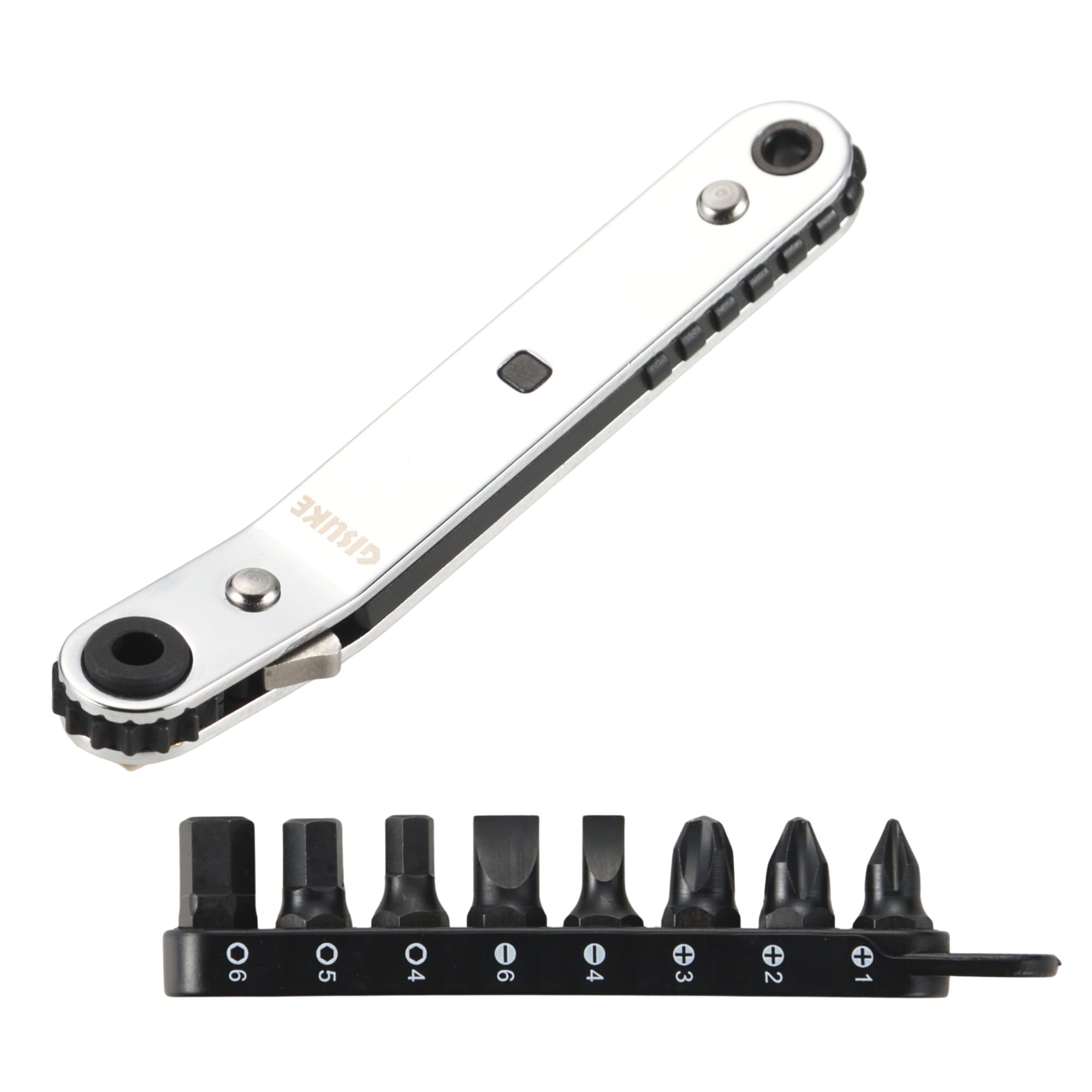 Takagi GISUKE Slim Ratchet Handle Bent Set, URS-200
