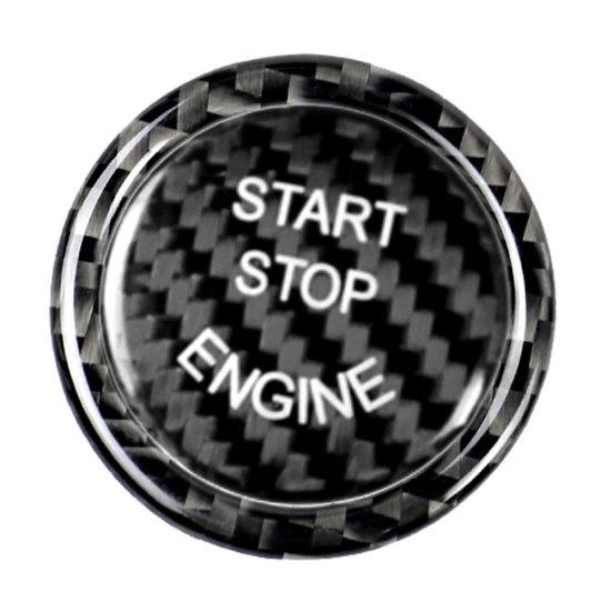 

2 шт., наклейки на кнопку зажигания, декор, подходят для шасси BMW E E90 E60 чёрный